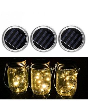 3Pack Solar Insert LED String Lights Decoration