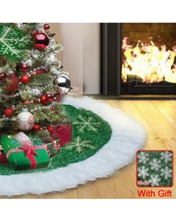 Christmas Skirts Decorations Snowflakes Outdoor
