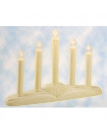 Sienna 5 Light Christmas Candolier Candles