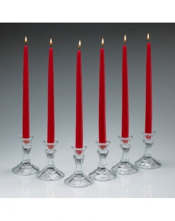 Light Dark Taper Candles Thick