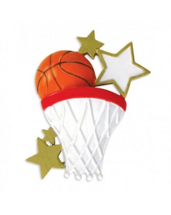 Basketball Personalized Christmas Ornament Polar