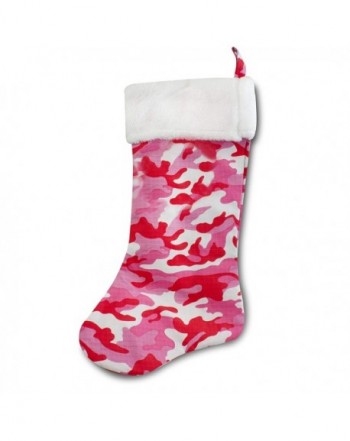 Pink Camouflage Stocking Pocket Polyester