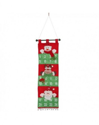 Countdown Christmas Calendar Decorations Reindeer