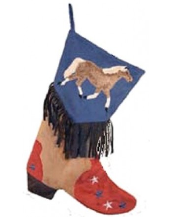 Carstens Boys Horse Christmas Stocking