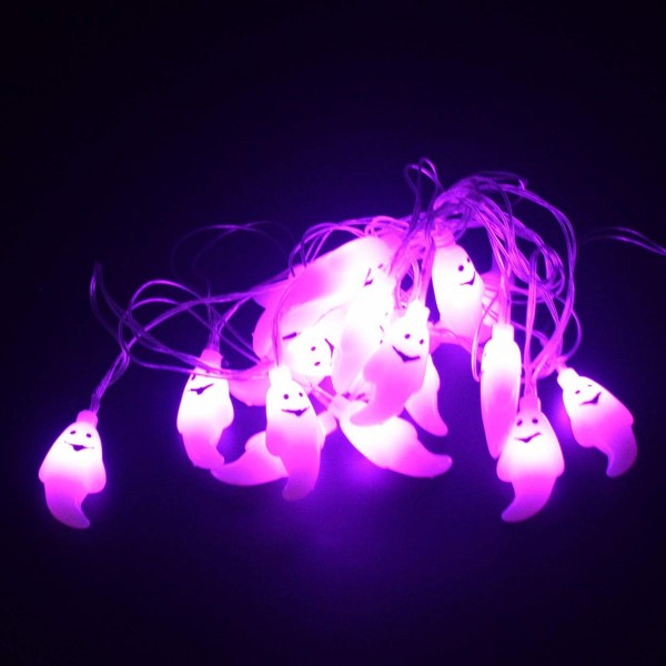 spooky purple light