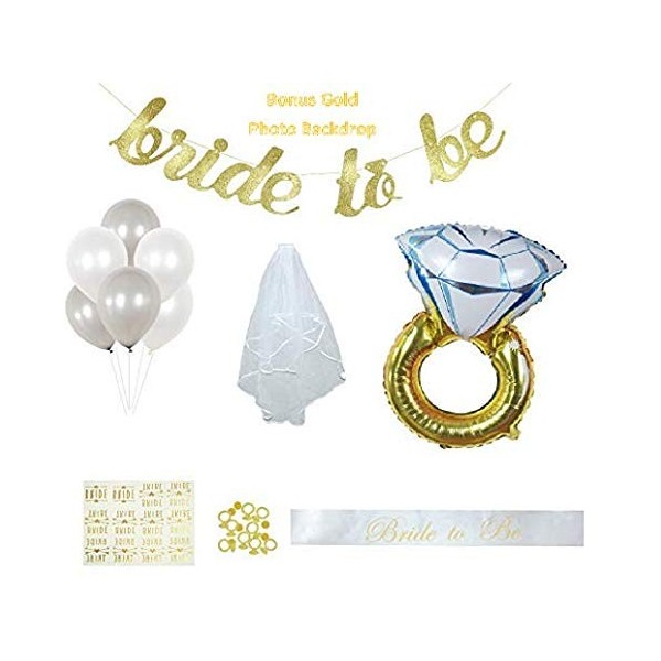 Bachelorette Decorations Complete PhotoBooth Confetti Bachelorette Decorations Complete PhotoBooth Confetti