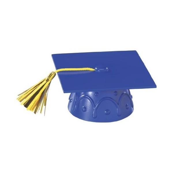 Blue Graduation Tassel Cake Topper