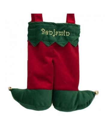 GiftsForYouNow Embroidered Suspenders Personalized Christmas