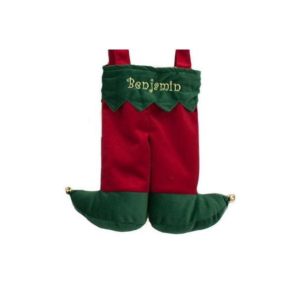 GiftsForYouNow Embroidered Suspenders Personalized Christmas