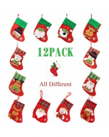 Cayder Mini Christmas Stockings Decorations