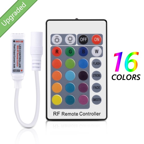 led lights with remote that changes color