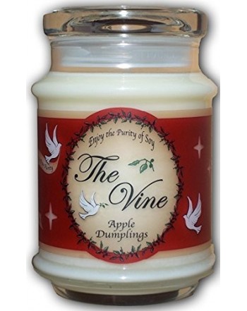 Apple Scented Candle Glass Hour