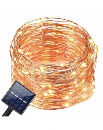 ADLEMI Copper Solar String lights