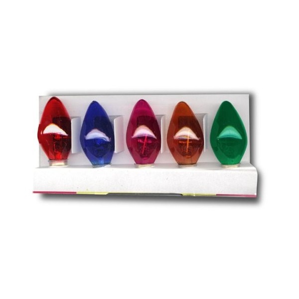 Assorted Multi Colored Blinker Christmas Bulbs