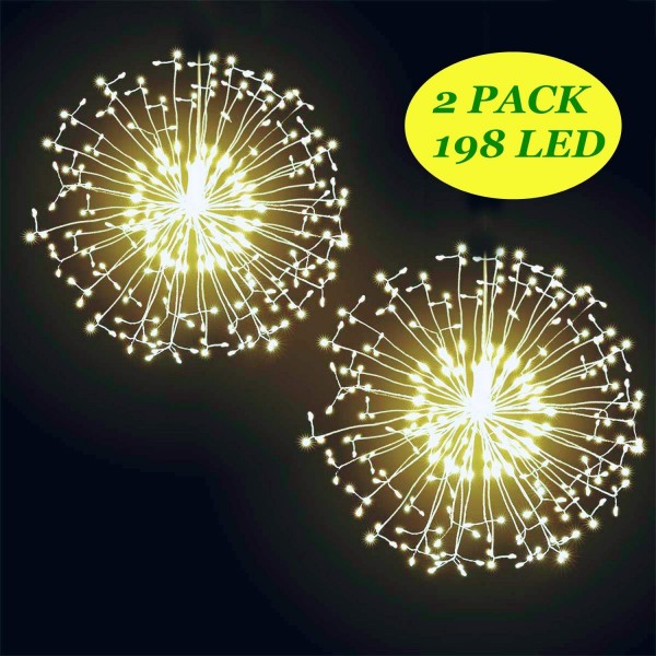 Firework Light 198LED Waterproof Christmas Festival