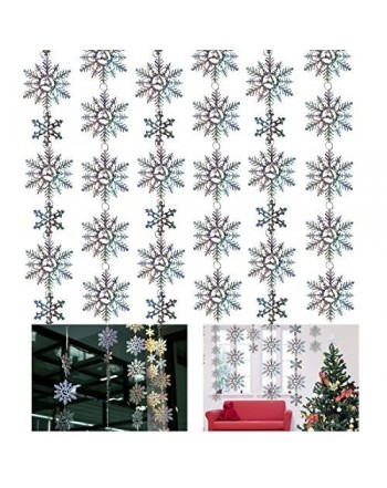 LUOEM Christmas Snowflake Snowflakes Decorations