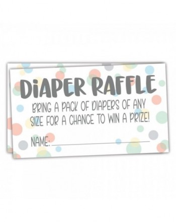 Sweet Diaper Raffle Tickets Shower