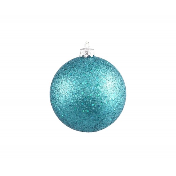 Northlight Turquoise Holographic Shatterproof Christmas