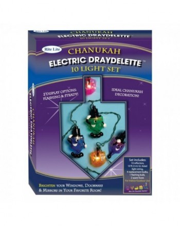 Rite Lite Chanukah Electric Draydelettes