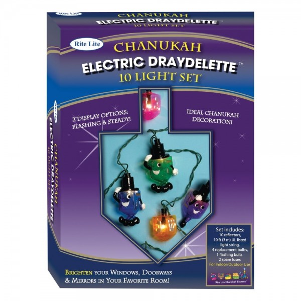 Rite Lite Chanukah Electric Draydelettes