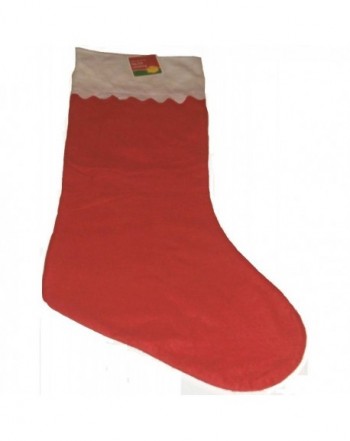 Extra Large White Christmas Stocking