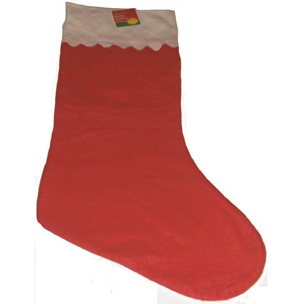 Extra Large White Christmas Stocking