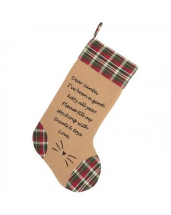 VHC Brands Santa 12x20 Stocking