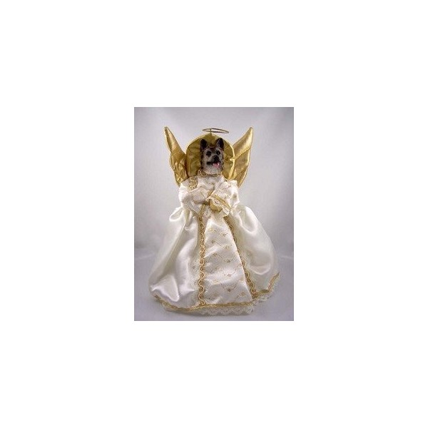 German Shepherd Angel Christmas Topper