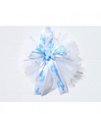 Blue Baby Feet It's a Boy Baby Shower Themed Corsage for Grandma -Aunt ... White And Baby Blue Corsage
