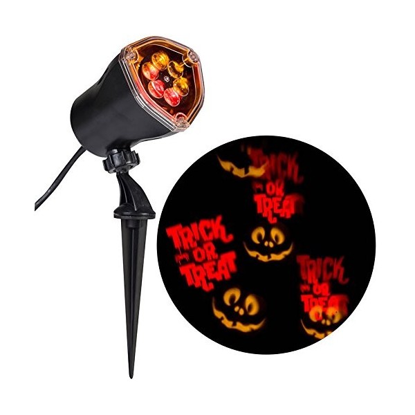 Lightshow Projection Whirl Motion Trick Treat Orange