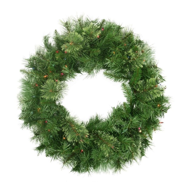 NORTHLIGHT Z84474 Artificial Christmas Wreath Multi Color