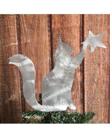 Cat Star Christmas Tree Topper
