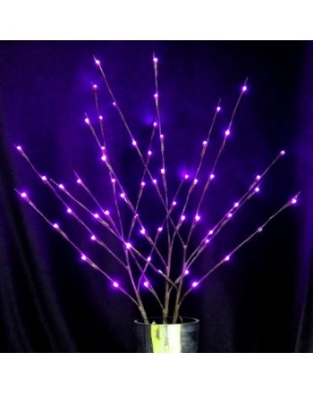 Lighted Branches Purple Plug Adapter
