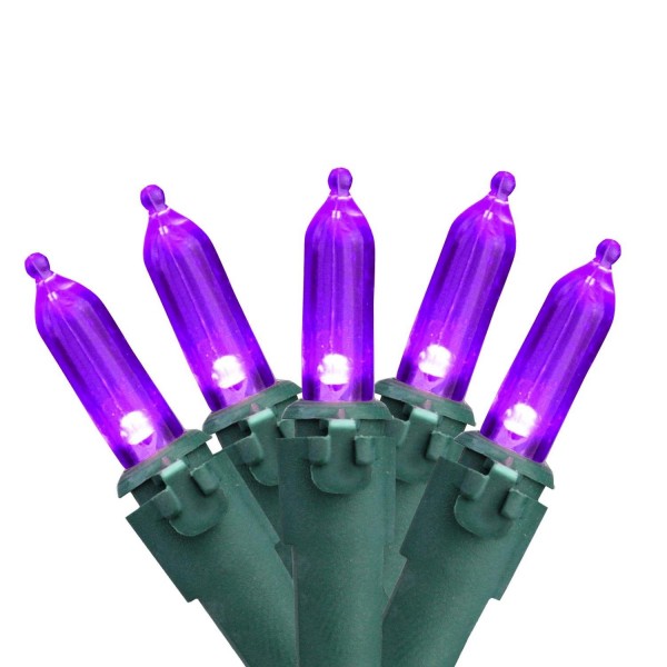 Northlight Purple 100 Bulb Christmas Lights
