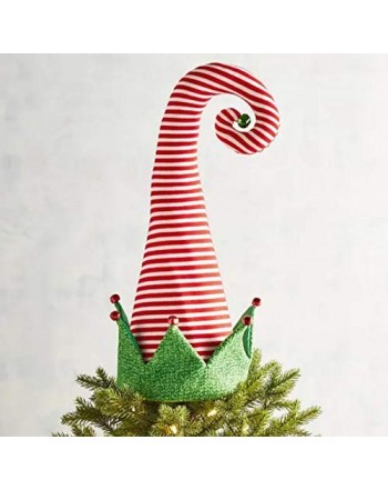 Peppermint Striped Christmas Centerpiece Holiday