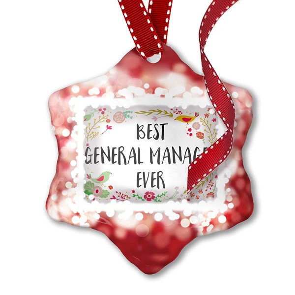 NEONBLOND Christmas Ornament General Manager