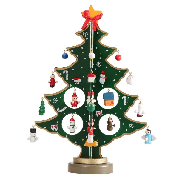 Miniature Christmas Ornaments Decoration Centerpiece