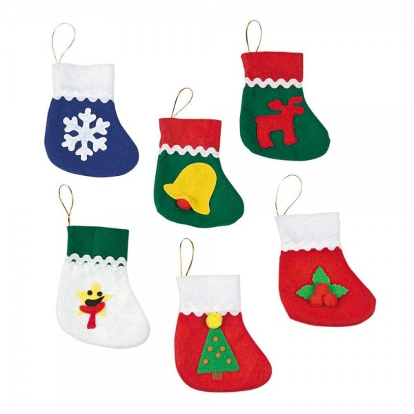 Mini Holiday Stockings Themes Christmas