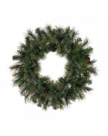 Vickerman Unlit Modesto Artificial Wreath