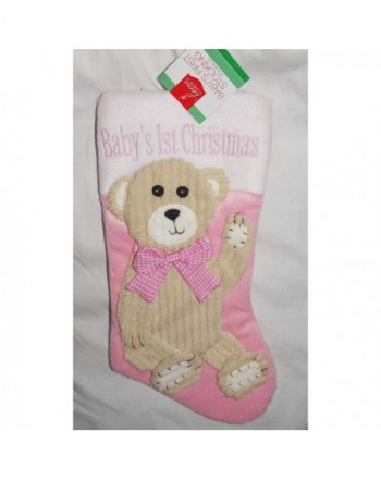 Soft Babys Christmas Stocking Front