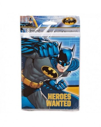 American Greetings Batman Invite 8 Count