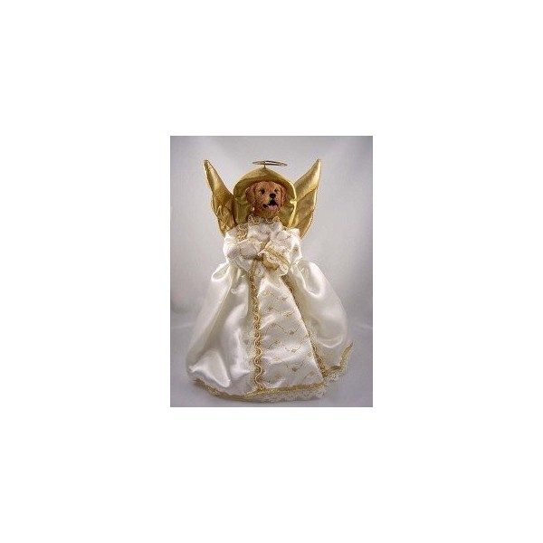 Golden Retriever Angel Tree Topper