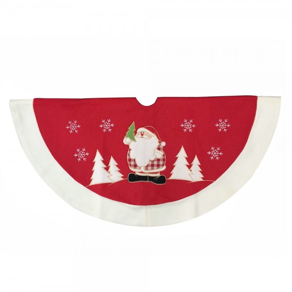 Christmas Tree Skirt - Classic Red Personalized Christmas Tree Skirt-35 ...