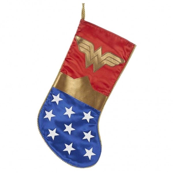 Kurt Adler Applique Christmas Stocking