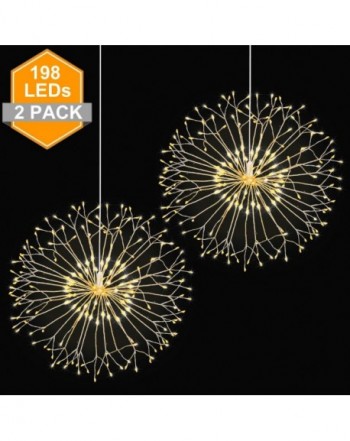 Wellerly Fireworks Starburst Waterproof Decorative