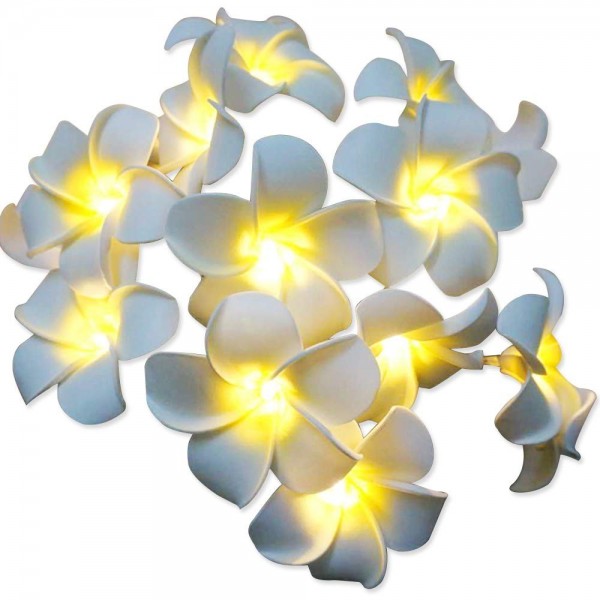 AceList Hawaiian Artificial Plumeria Battery