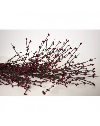 CWI Gifts Garland 4 Feet Burgundy