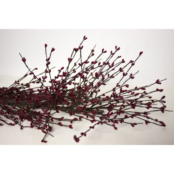 CWI Gifts Garland 4 Feet Burgundy