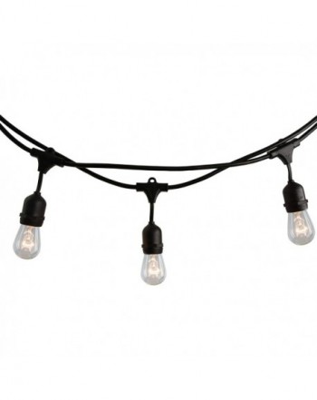 Bulbrite 810006 String10 Black S14KT Incandescent