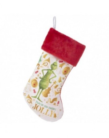 Kurt Adler Grinch Printed Stocking